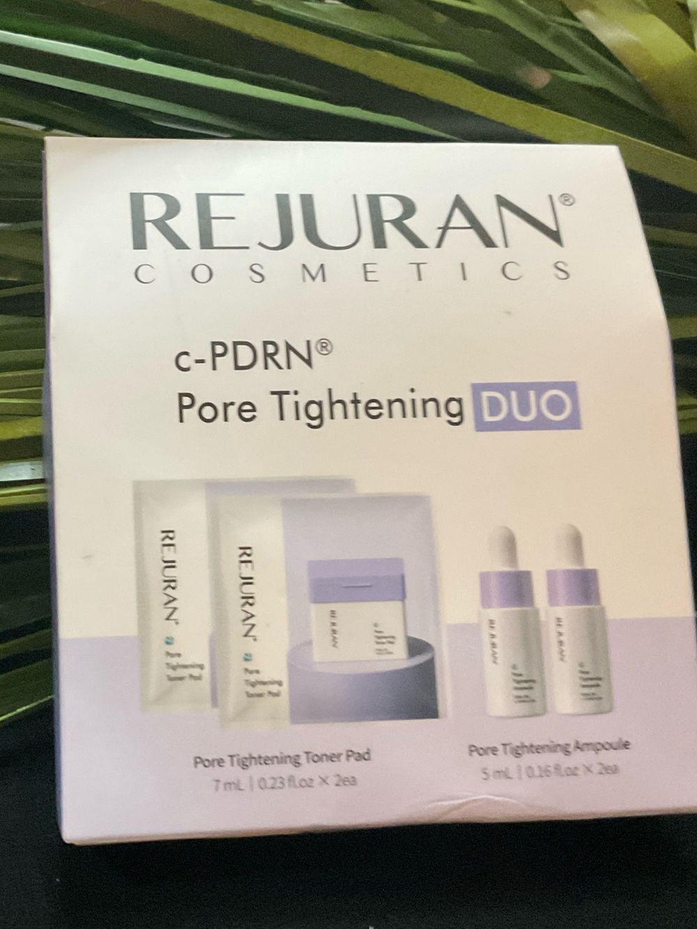 Rejuran c-PDRN Pore Tightening Duo - White & Light Purple